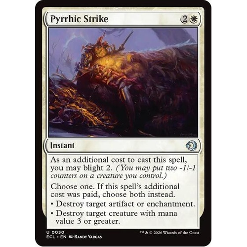Pyrrhic Strike - ECL