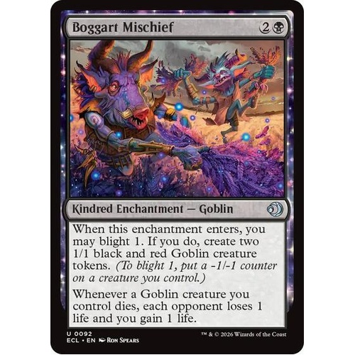 Boggart Mischief - ECL
