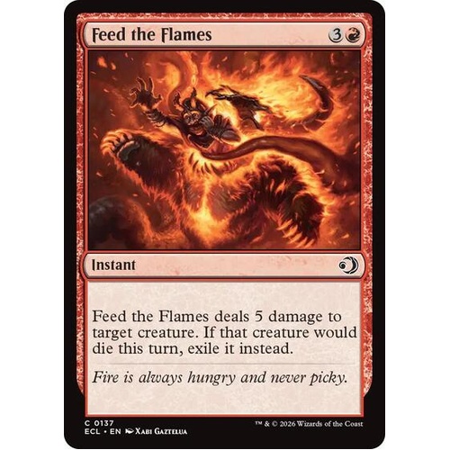 Feed the Flames - ECL