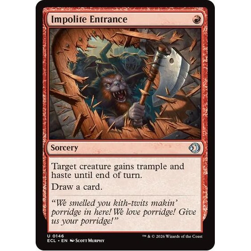 Impolite Entrance - ECL