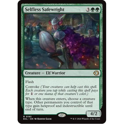 Selfless Safewright - ECL