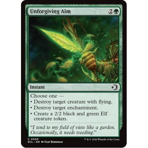 Unforgiving Aim - ECL