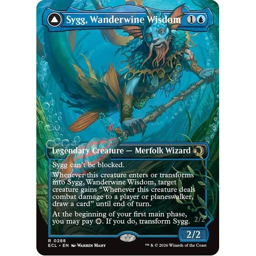 Sygg, Wanderwine Wisdom (Borderless) - ECL