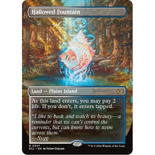 Hallowed Fountain (Borderless) - ECL