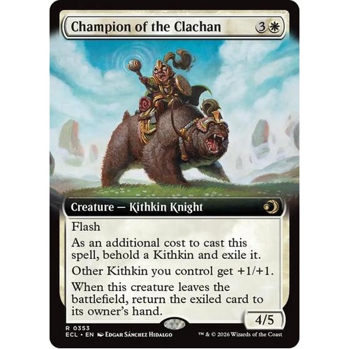 Champion of the Clachan (Extended Art) - ECL