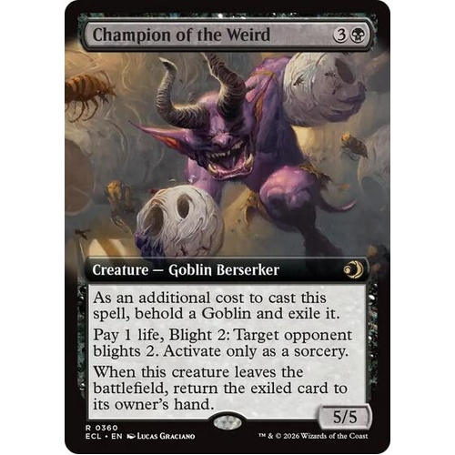 Champion of the Weird (Extended Art) - ECL