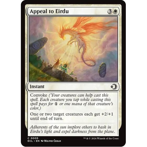 Appeal to Eirdu FOIL - ECL