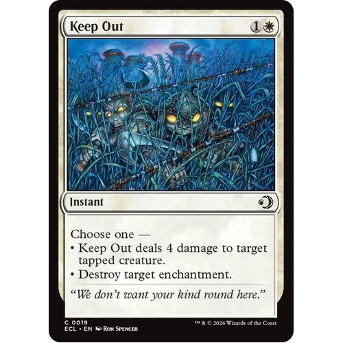 Keep Out FOIL - ECL