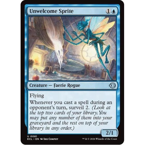 Unwelcome Sprite FOIL - ECL
