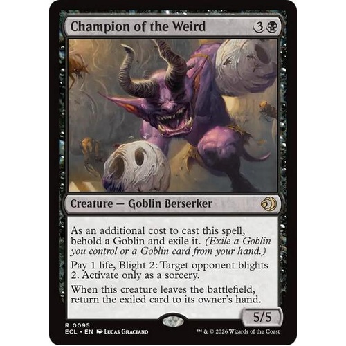 Champion of the Weird FOIL - ECL