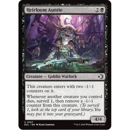 Heirloom Auntie FOIL - ECL