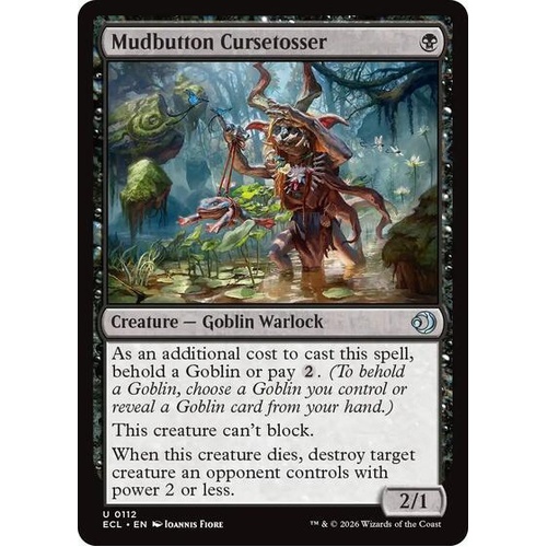 Mudbutton Cursetosser FOIL - ECL