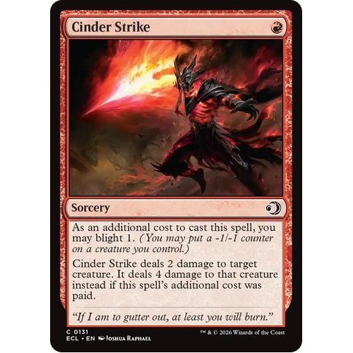 Cinder Strike FOIL - ECL