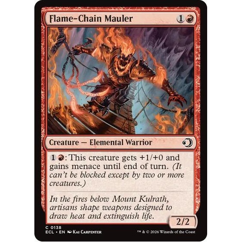 Flame-Chain Mauler FOIL - ECL