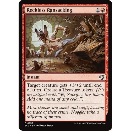 Reckless Ransacking FOIL - ECL