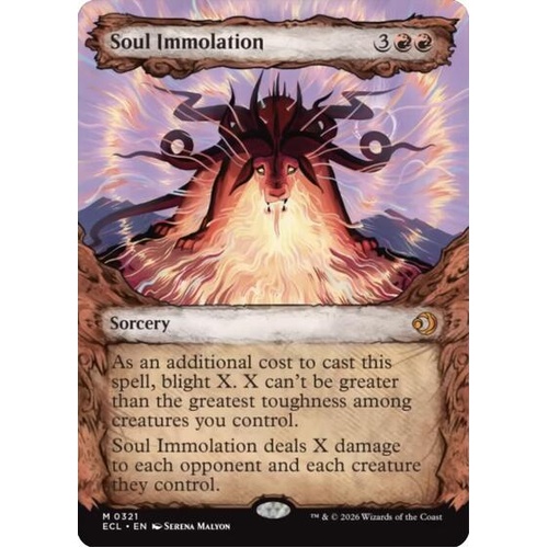 Soul Immolation (Showcase) FOIL - ECL