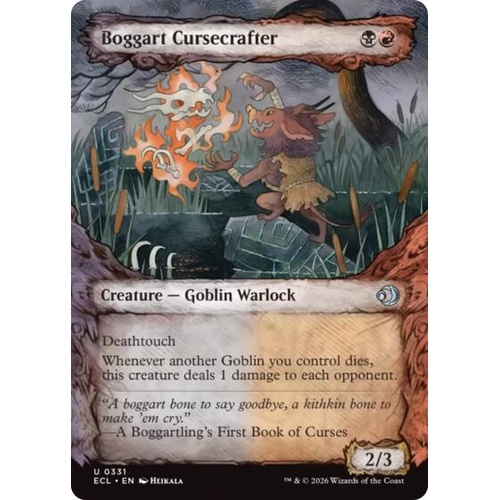 Boggart Cursecrafter (Showcase) FOIL - ECL