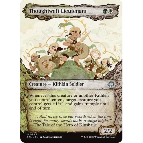 Thoughtweft Lieutenant (Showcase) FOIL - ECL