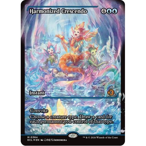 Harmonized Crescendo (0384) (Showcase) FOIL - ECL