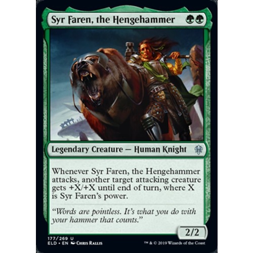 Syr Faren, the Hengehammer - ELD