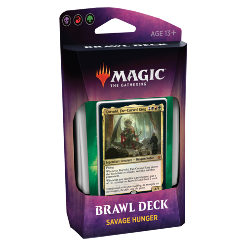 Throne of Eldraine Brawl Deck - Savage Hunter