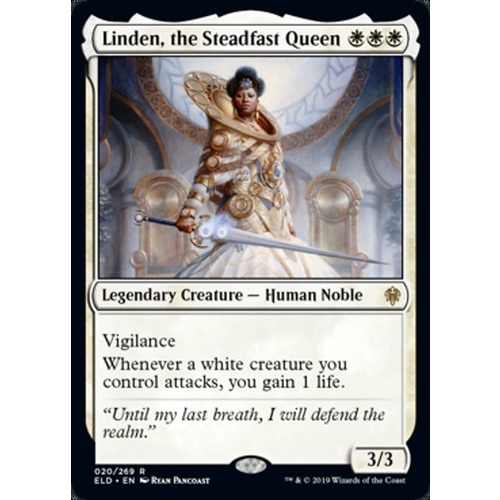 Linden, the Steadfast Queen FOIL - ELD
