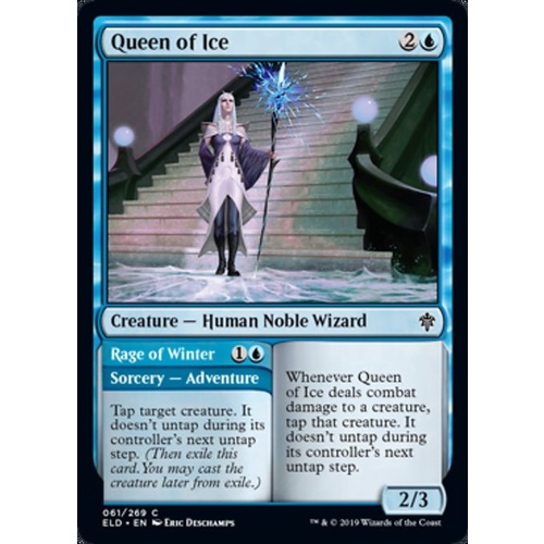 Queen of Ice // Rage of Winter FOIL - ELD