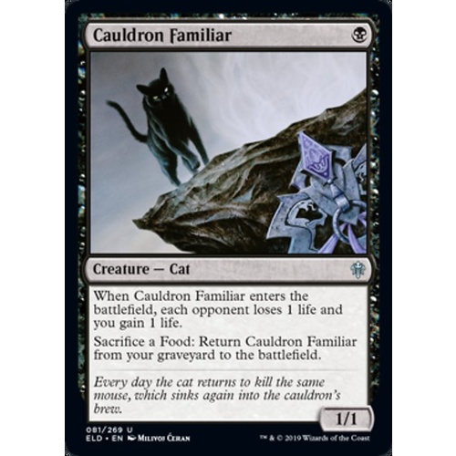 Cauldron Familiar FOIL - ELD