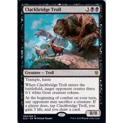 Clackbridge Troll FOIL - ELD