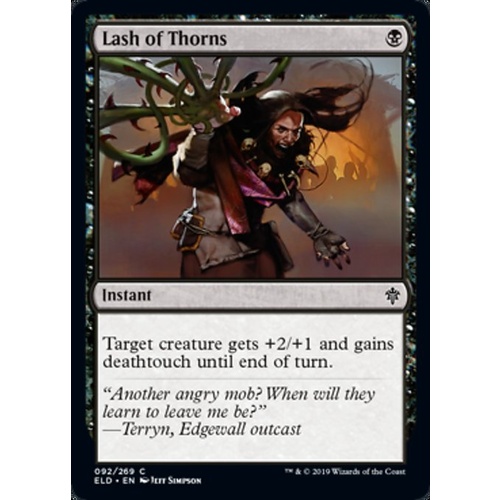 Lash of Thorns FOIL - ELD