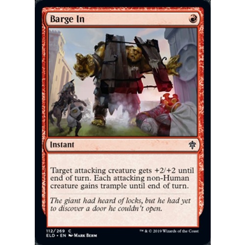 Barge In FOIL - ELD