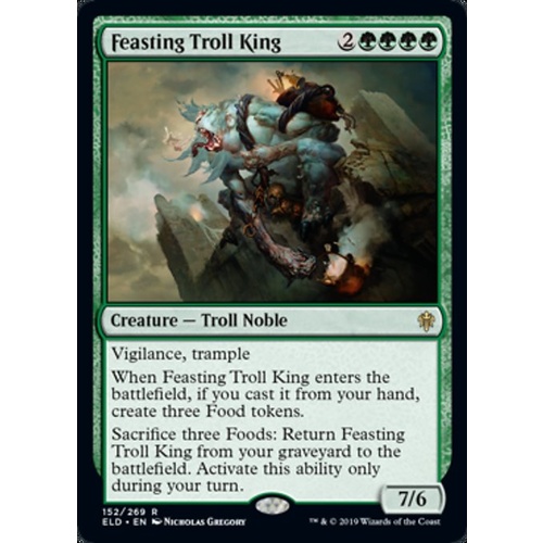 Feasting Troll King FOIL - ELD