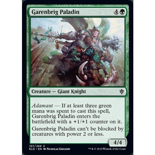 Garenbrig Paladin FOIL - ELD