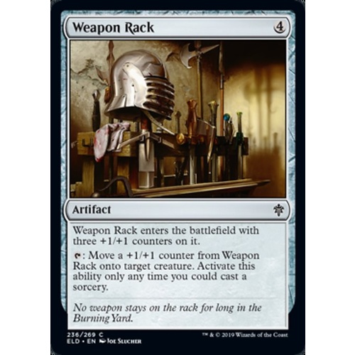 Weapon Rack FOIL - ELD