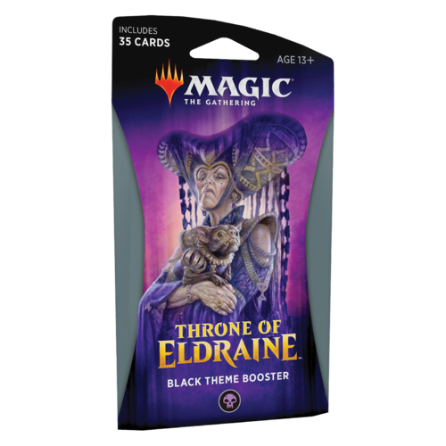 Throne of Eldraine Theme Booster - Black