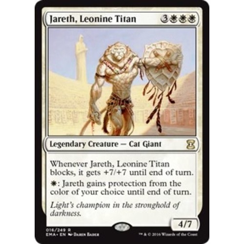 Jareth, Leonine Titan - EMA