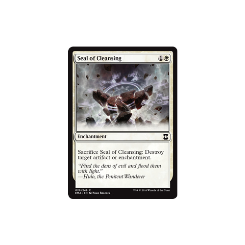 Seal of Cleansing - EMA