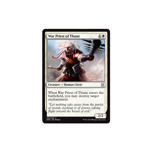 War Priest of Thune FOIL - EMA