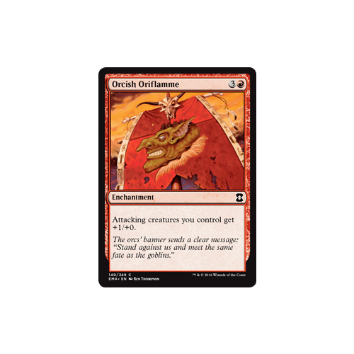 Orcish Oriflamme FOIL - EMA