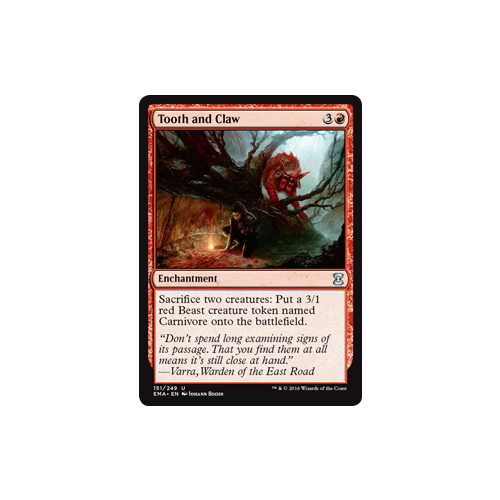 Tooth and Claw FOIL - EMA