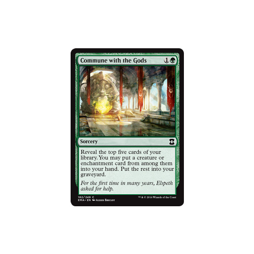 Commune with the Gods FOIL - EMA