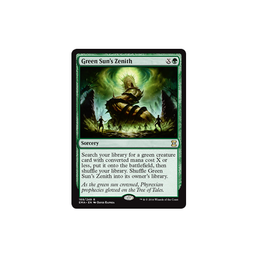Green Sun's Zenith FOIL - EMA