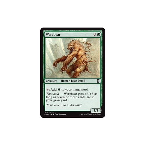 Werebear FOIL - EMA