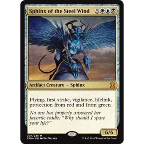 Sphinx of the Steel Wind - EMA