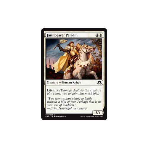 Faithbearer Paladin FOIL - EMN