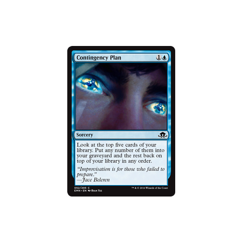 Contingency Plan - EMN