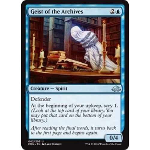 Geist of the Archives FOIL - EMN