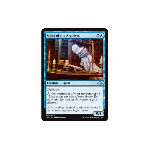 Geist of the Archives - EMN