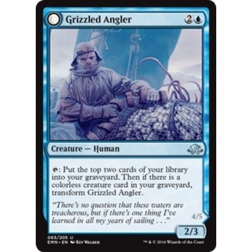 Grizzled Angler FOIL - EMN