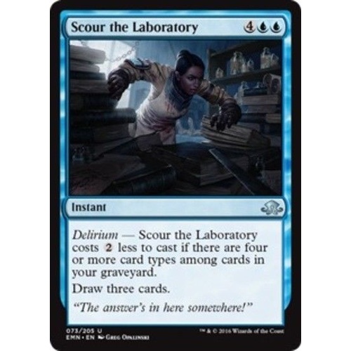 Scour the Laboratory FOIL - EMN